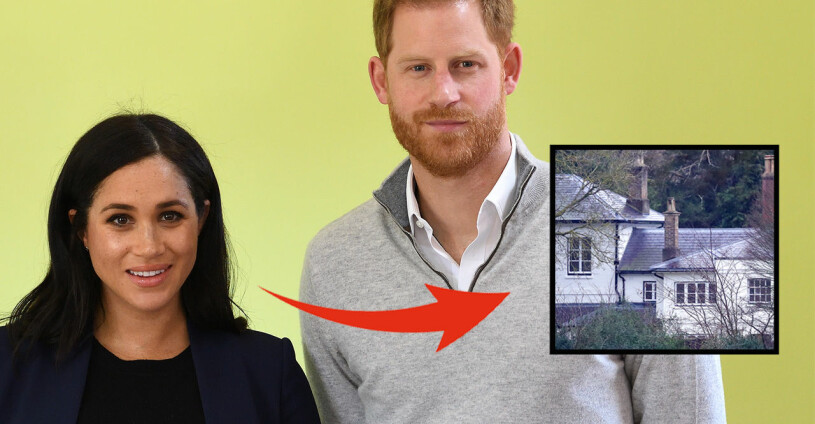 Meghans och Harrys Frogmore House ligger i slottsparken på Windsor Castle. Meghans och prins Harrys gamla hus Frogmore House