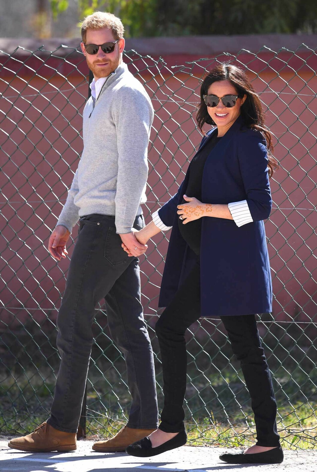 Prins Harry 188 cm och hertiginnan Meghan 167 cm.