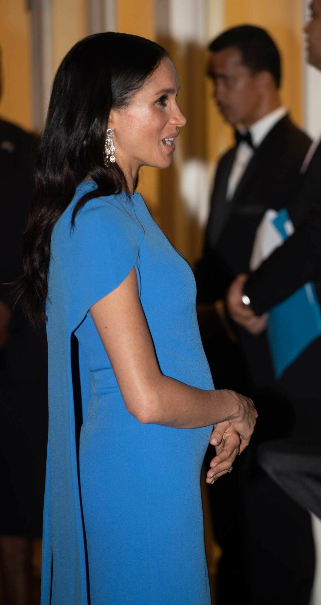 Nu syns det tydligt att Meghan är gravid! Nu syns det tydligt att Meghan är gravid!