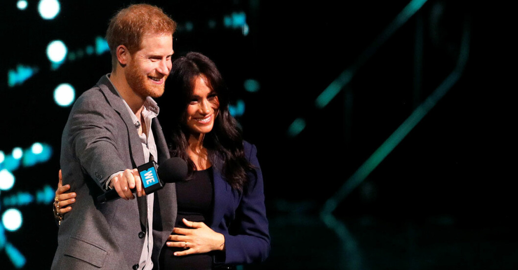 Meghan och Harry på WE Day