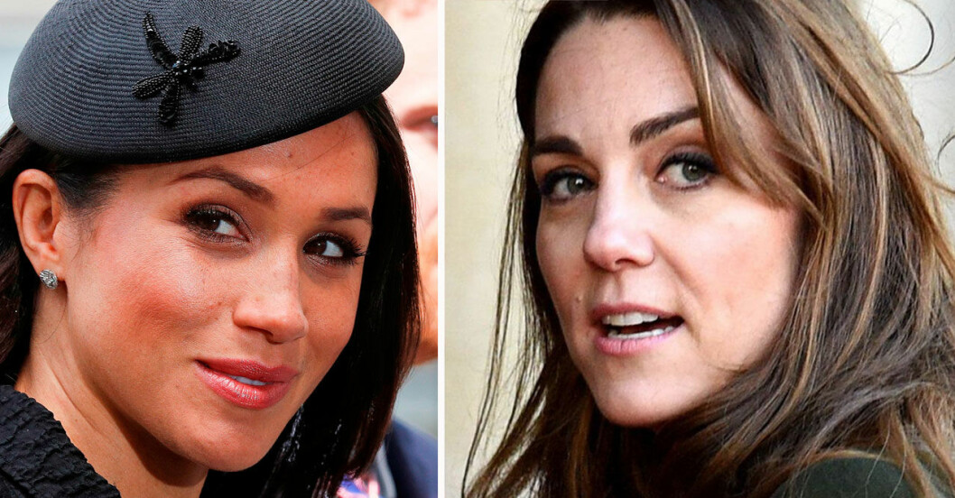 Meghan och Kate – inte bästa personkemin. Hertiginnan Kate och Meghan