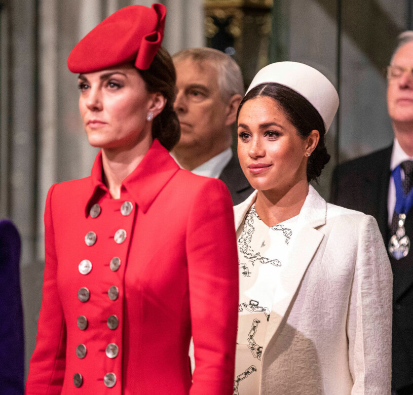 Meghan jämfördes med Kate i pressen. Foto: Shutterstock