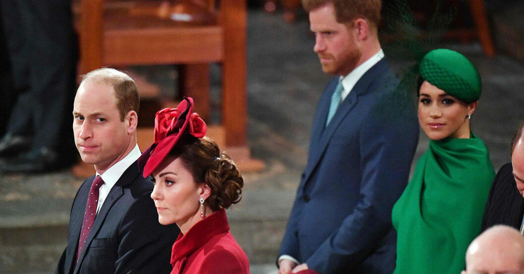 prins williams svar efter harrys och meghans attack på den brittiska kungafamiljen