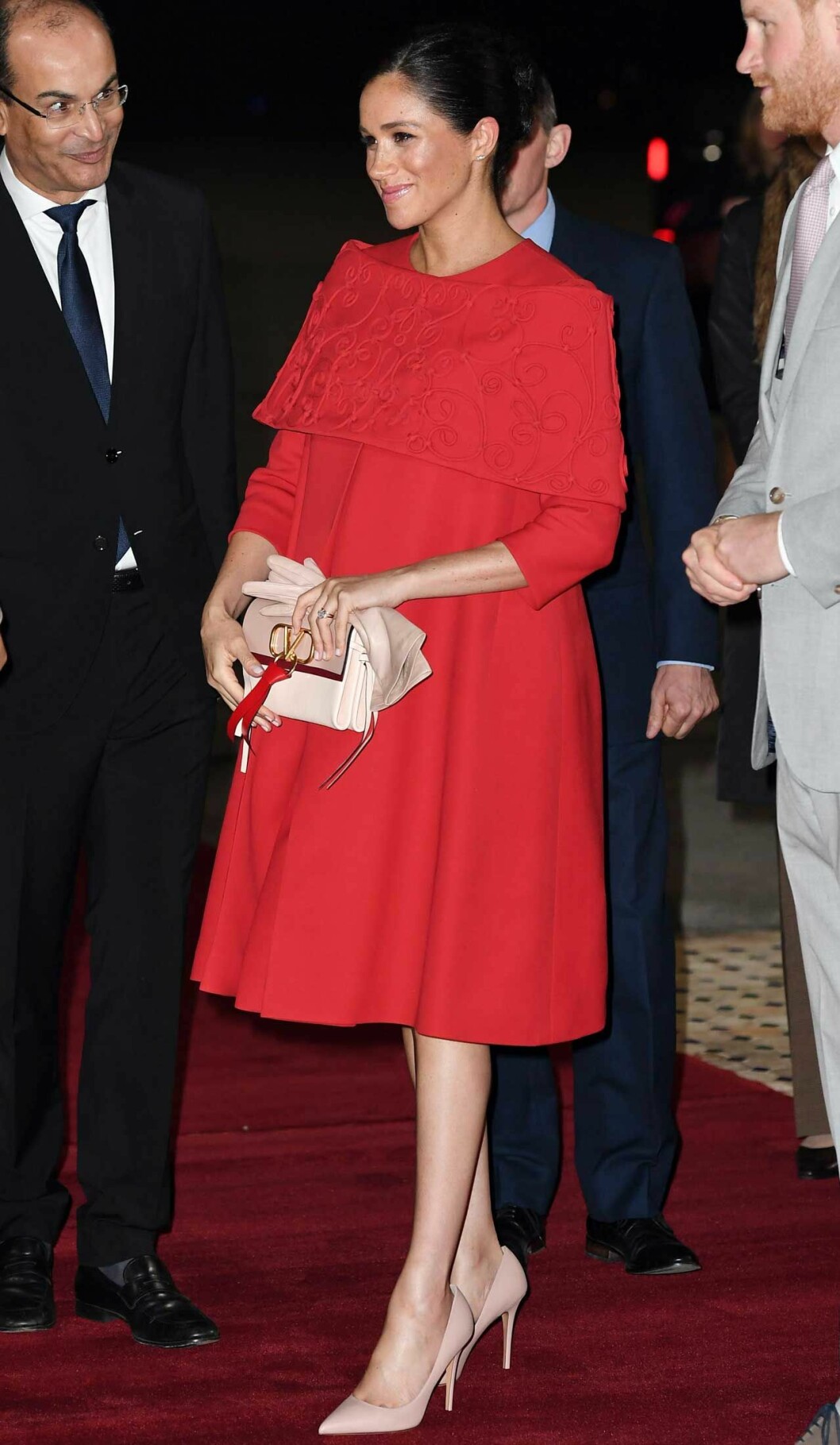 Hertiginnan Meghan i Valentino