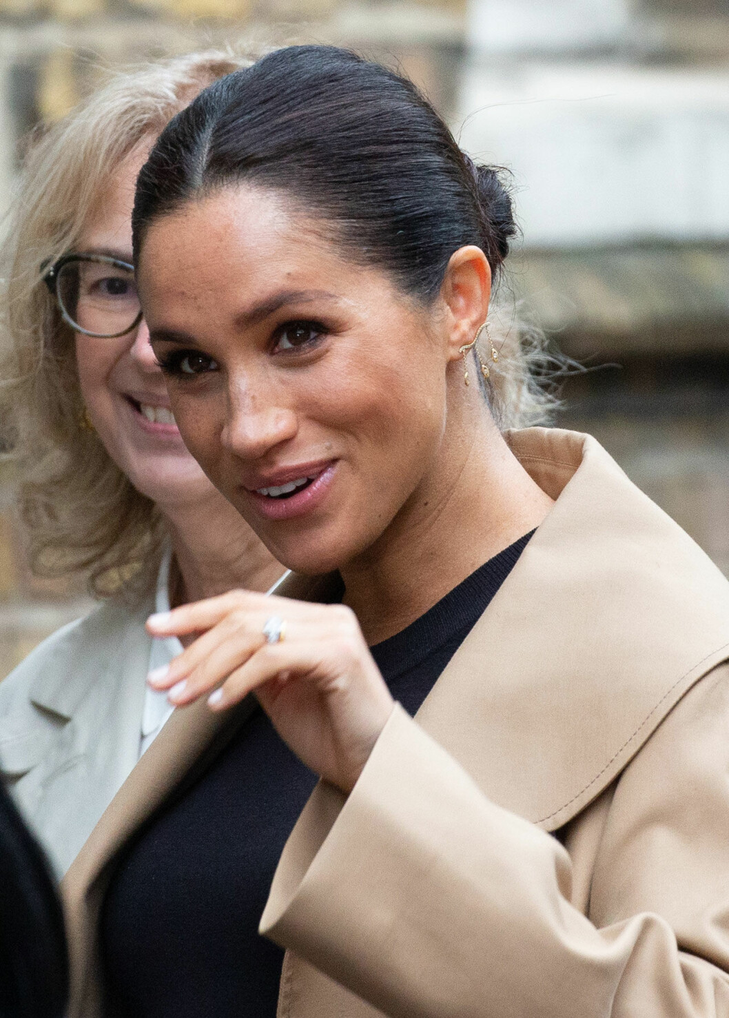 Meghan Markle med örhänge