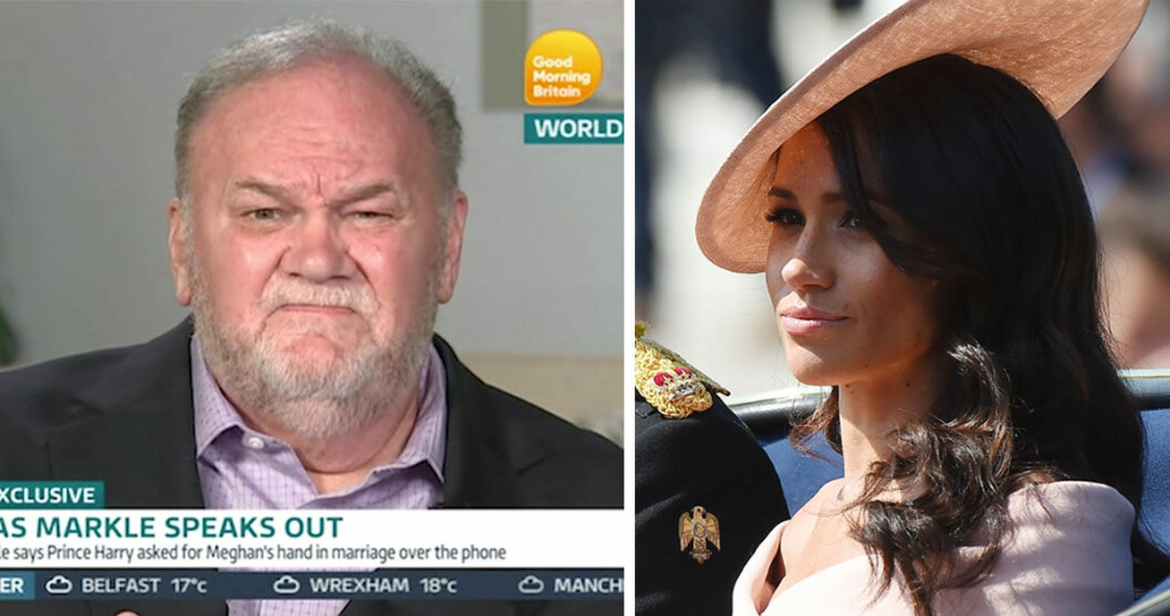 Meghans far Thomas Markle har pratat med flera journalister om sitt missnöje. Meghans far Thomas Markle har pratat med fler journalister.
