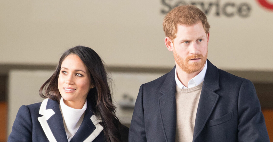 Meghan och Archie är redan i Kanada medan Harry försöker reda ut alla frågetecken med drottning Elizabeth. prins harry hertiginnan meghan