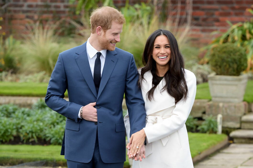 Prins Harry och Meghan.