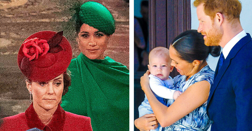 Meghan och Kate såg inte så kärvänliga ut under Commonwealth Day. Meghan och Kate såg inte så kärvänliga ut under Commonwealth Day.