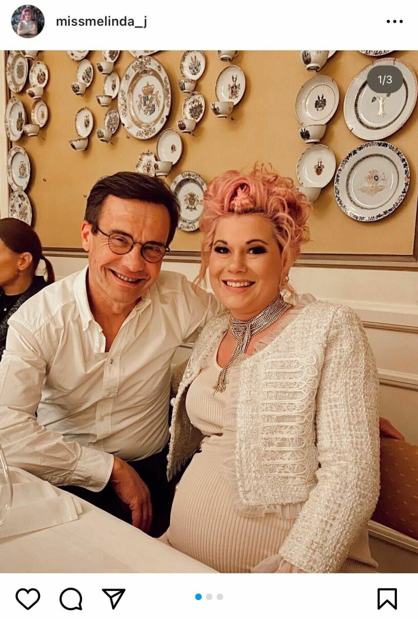 Melinda Jacobs och Ulf Kristersson