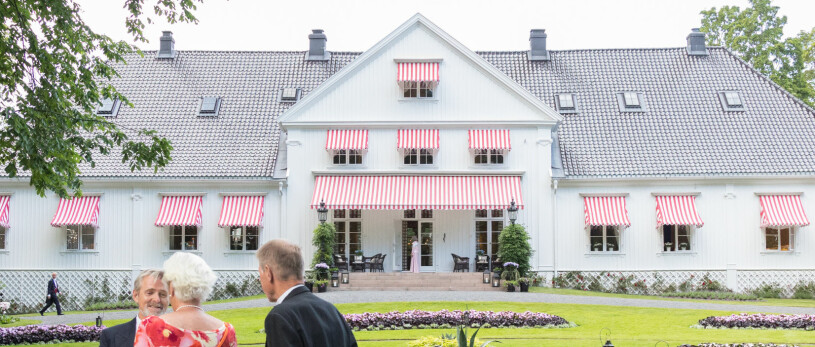 Mer privat än Det Kongelige Slott: Bygdö Kungsgård utanför Oslo.