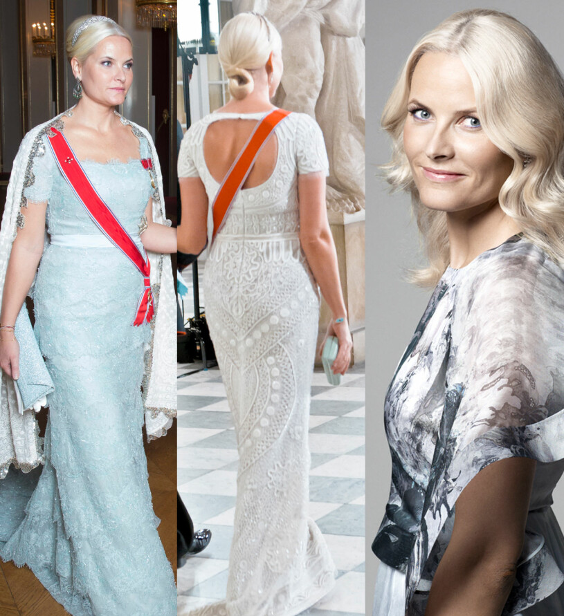 Så äkta – och så glamourös. Men bakom den kungliga fasaden kämpar Mette-Marit med sin hälsa. Kronprinsessan Mette-Marit.