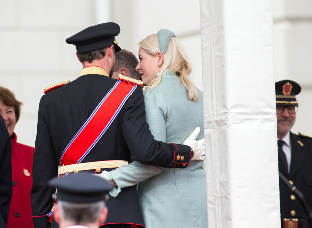 Norges kronprinspar Mette-Marit och Haakon.