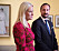 Kronprinsessan Mette-Marit och kronprins Haakon invigde Munch-utställningen i Düsseldorf.