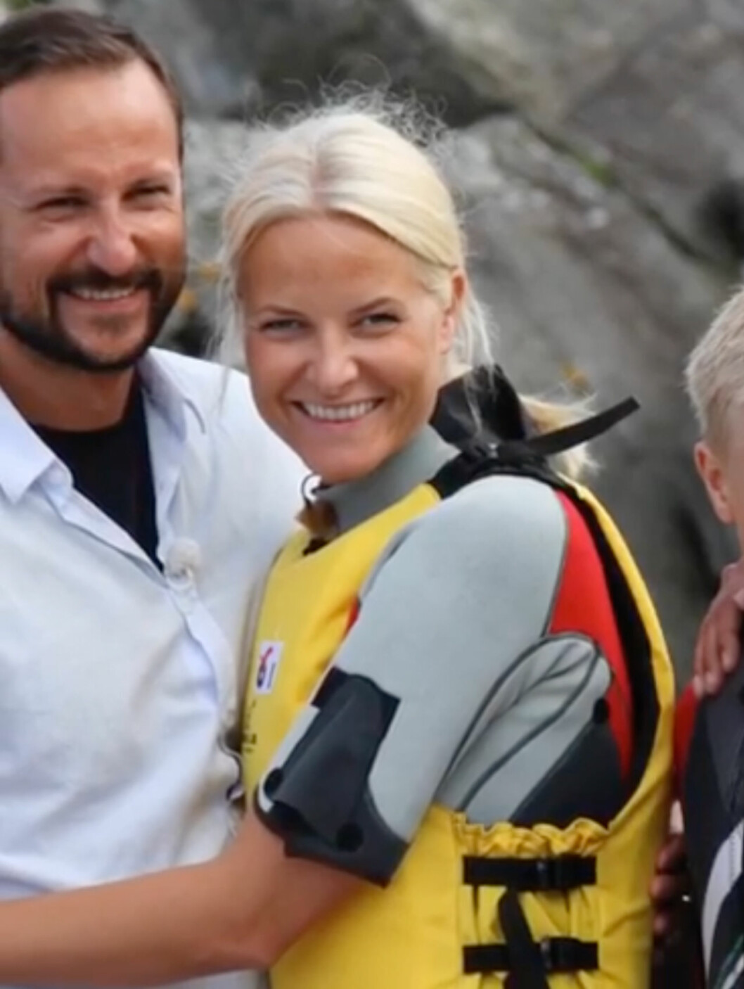 Kronprins Haakon och kronprinsessan Mette-Marit