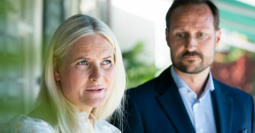 Kronprinsessan Mette-Marit och Haakon