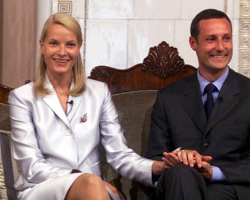 Alltid osminkad de första åren: Mette-Marit på väg att bli kunglig. Mette-Marit Tjessem-Høiby Kronprins Haakon Förlovningen