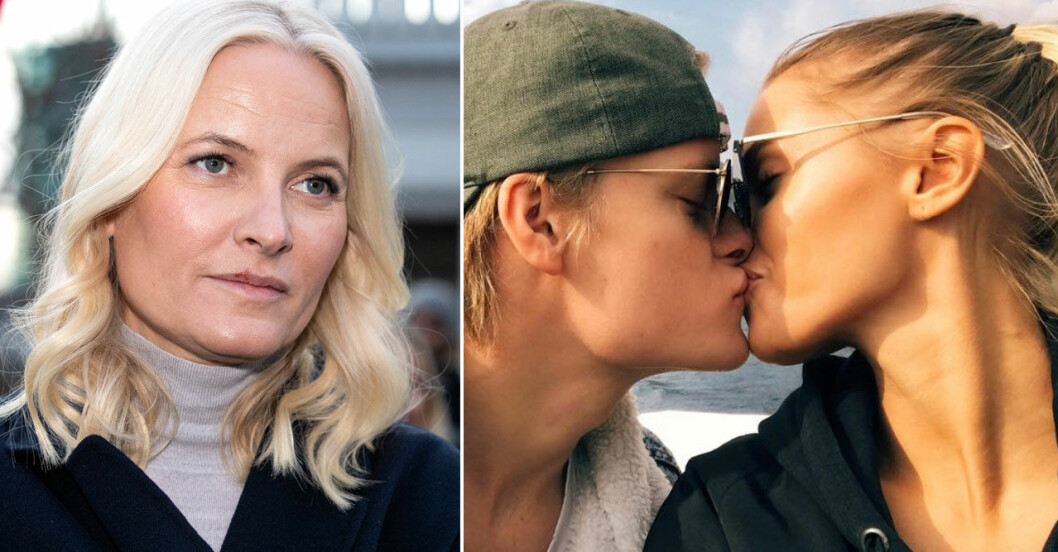 Mette-Marit kan se fram emot barnbarn! Mette-Marit kan se fram emot barnbarn!