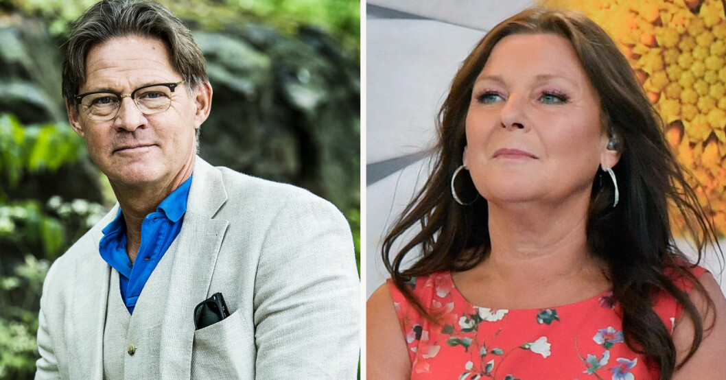 Mikael "Soldoktorn" Sandström och Lotta Engberg