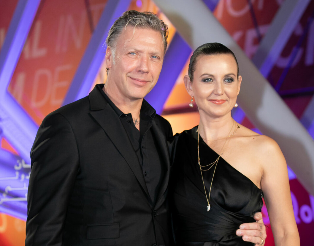 Mikael Persbrandt med sin sambo Sanna Lundell, dotter till Ulf. Mikael Persbrandt och Sanna Lundell.