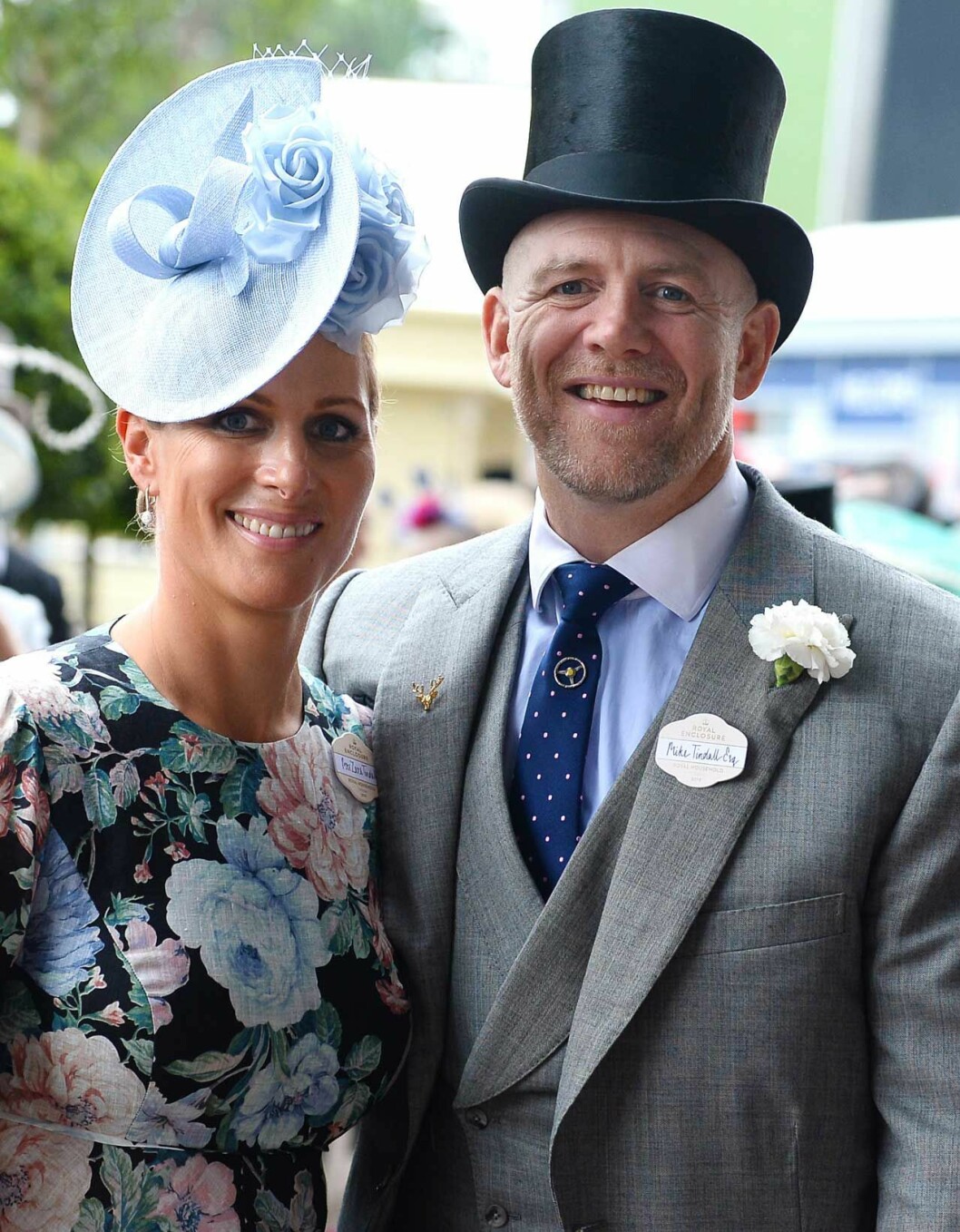 Mike och Zara Phillips