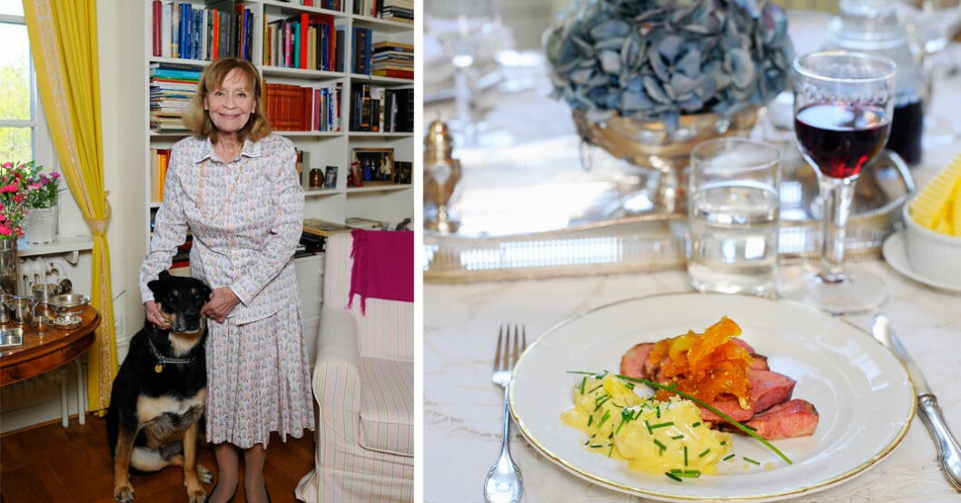 Monica Bonde bjuder på kunglig middag: "Greta Garbo kom på besök"