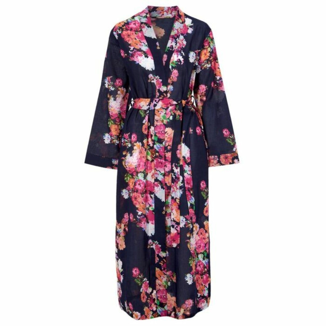 Lång mönstrad kimono från Cellbes