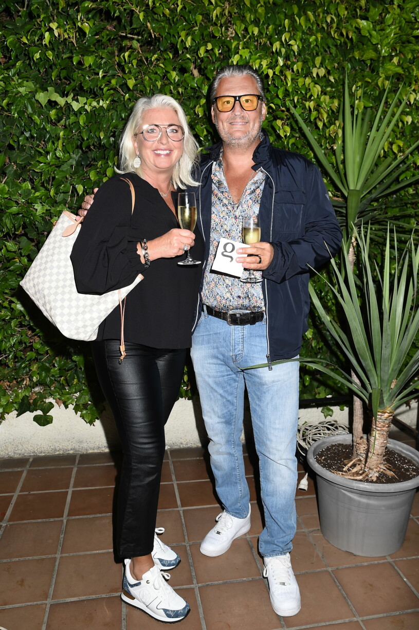Musikerna Helene Wish och Glenn Wish från Skåne såg fram emot en trevlig kväll.