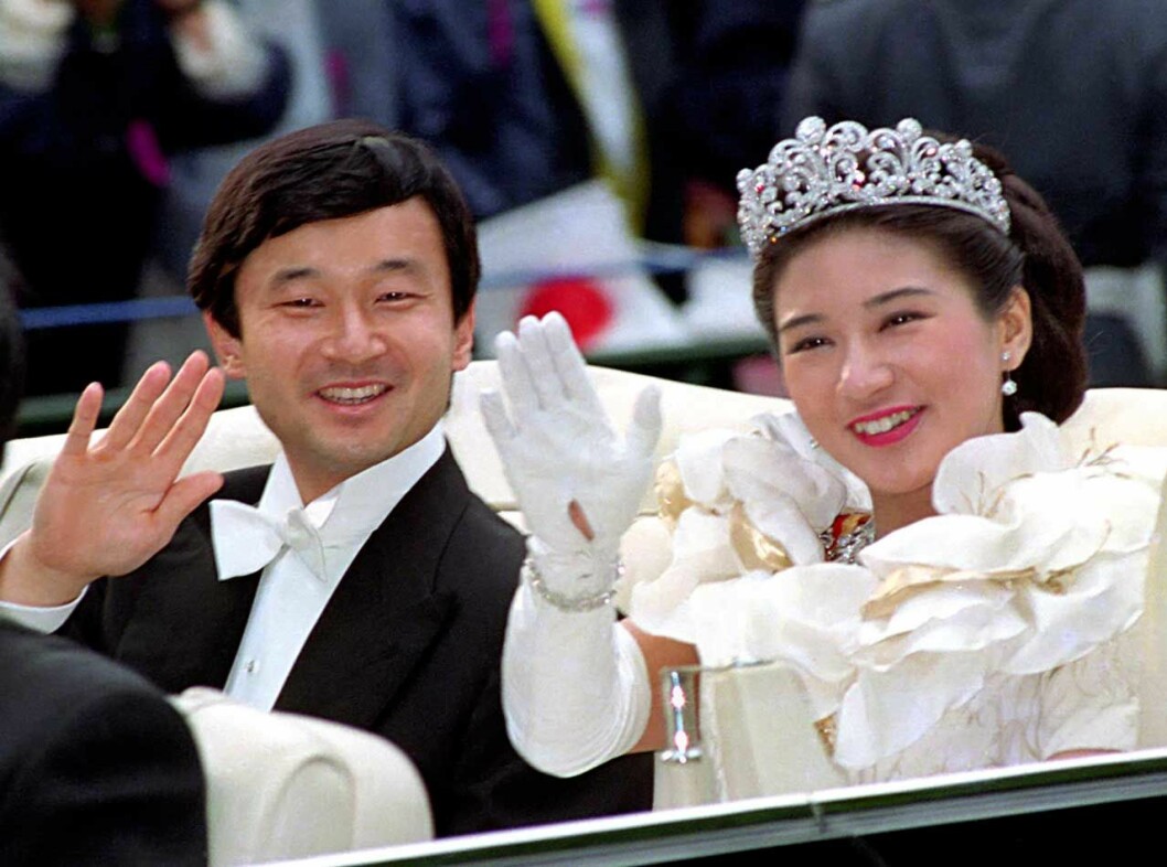 Kejsarparet Naruhito och Masako vid bröllopet i Tokyo 1993. Kejsarparet Naruhito och Masako vid bröllopet i Tokyo 1993.