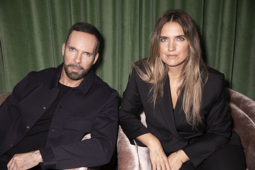 Nathalie Berzelius och kollegan Magnus Ahlberg.
