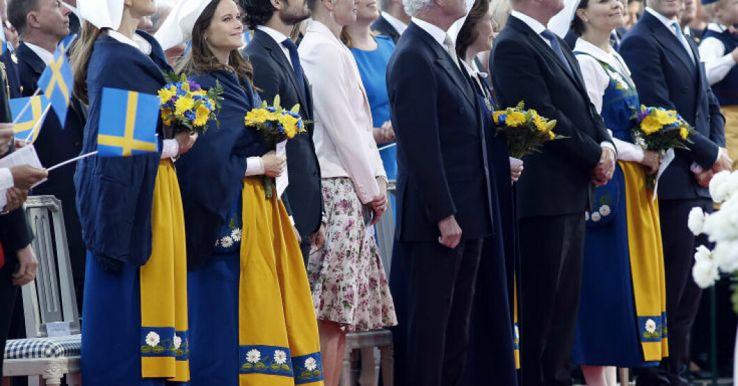 Stort bildspel - kungafamiljens Nationaldagsfirande i bilder