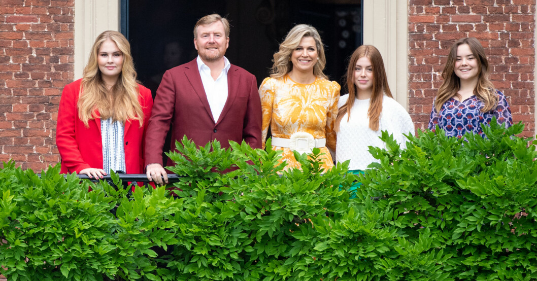 Familjens sommarbilder är en årlig tradition.