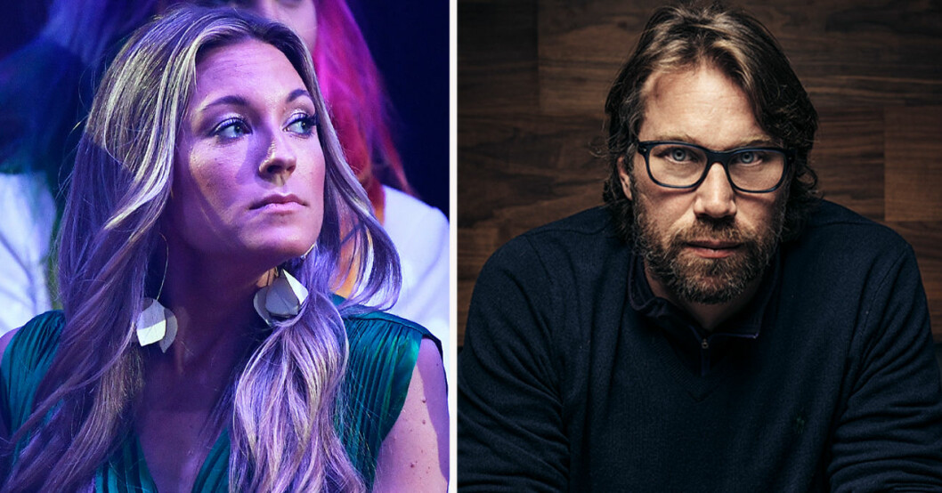 Nicole Nordin och Peter Forsberg