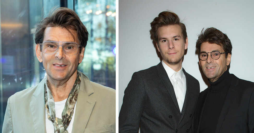 Niklas Strömstedt och sonen Adam Strömstedt