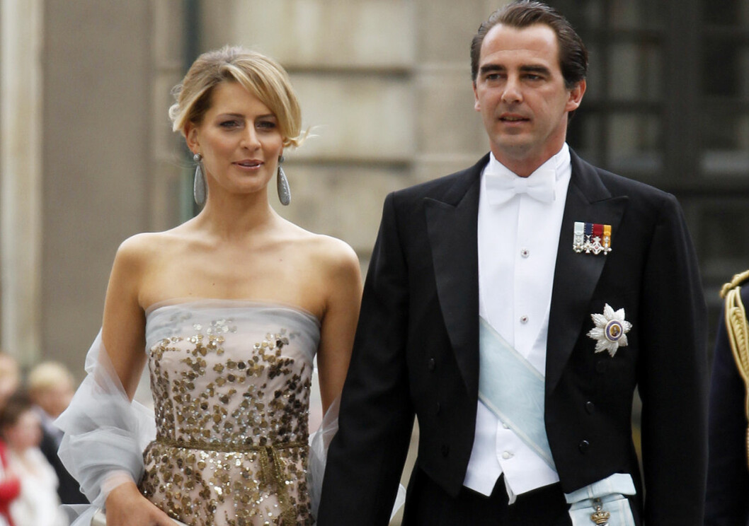 Nikolaos och Tatiana var gäster på Victoria och Daniels bröllop i juni samma år!