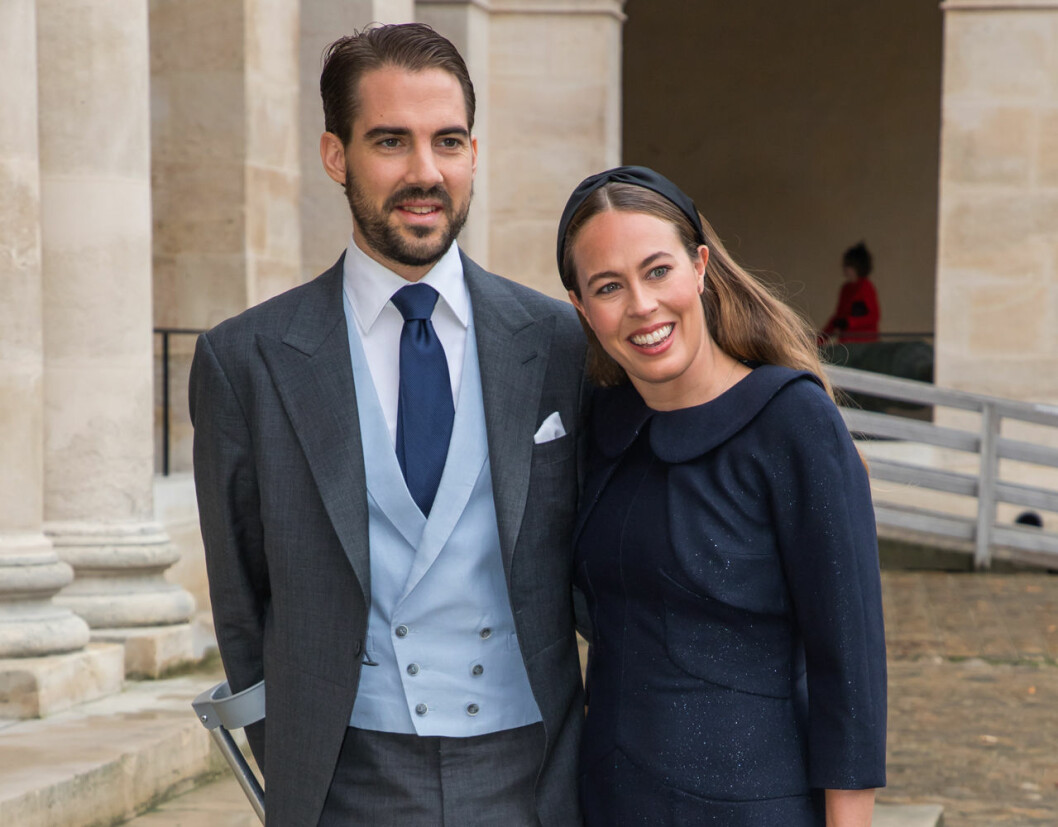 Något av ett doldispar! Prins Philippos och Nina Flohr.