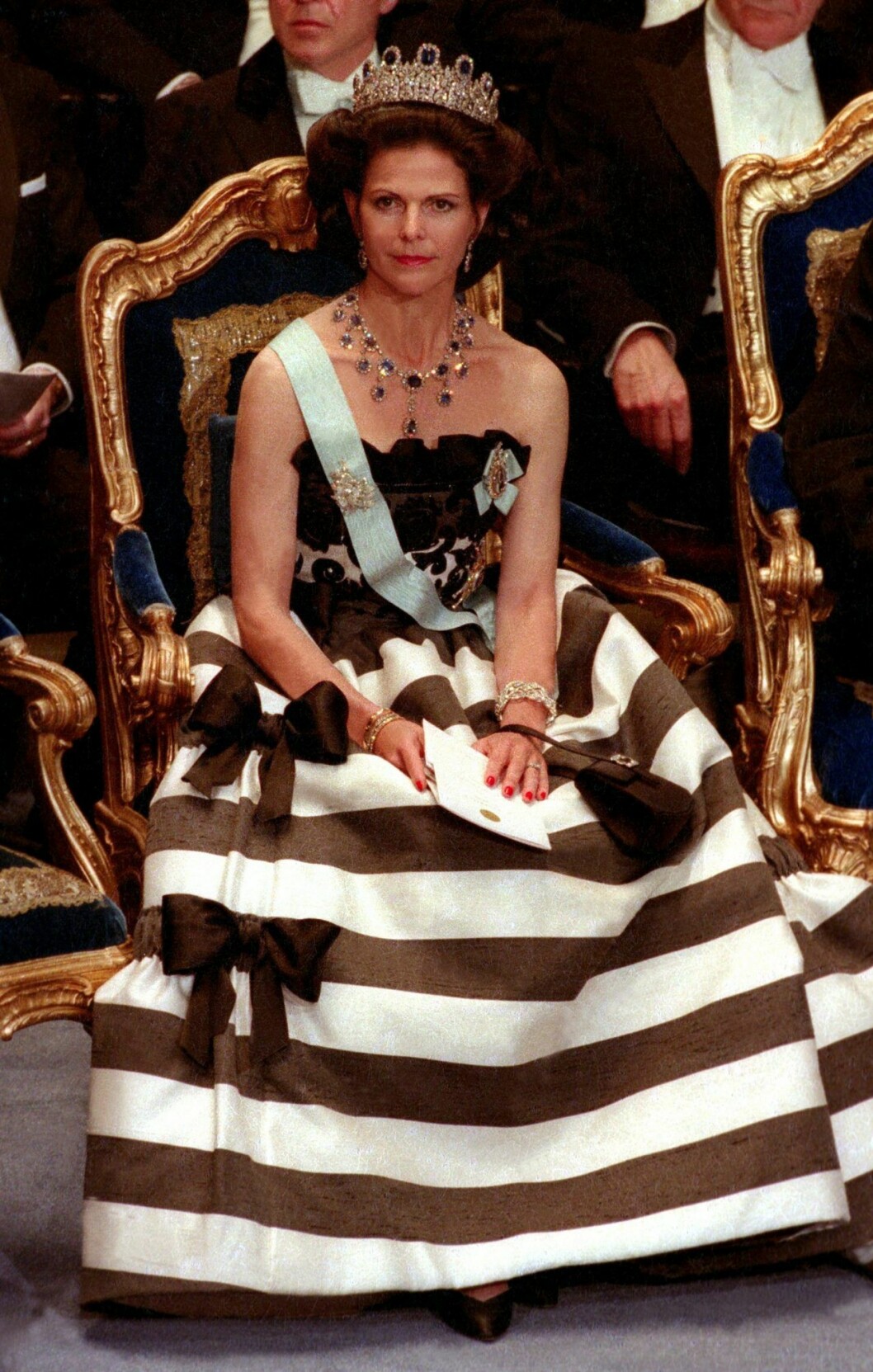 Drottning Silvia på Nobel 1993. Silvia Nobel 1993