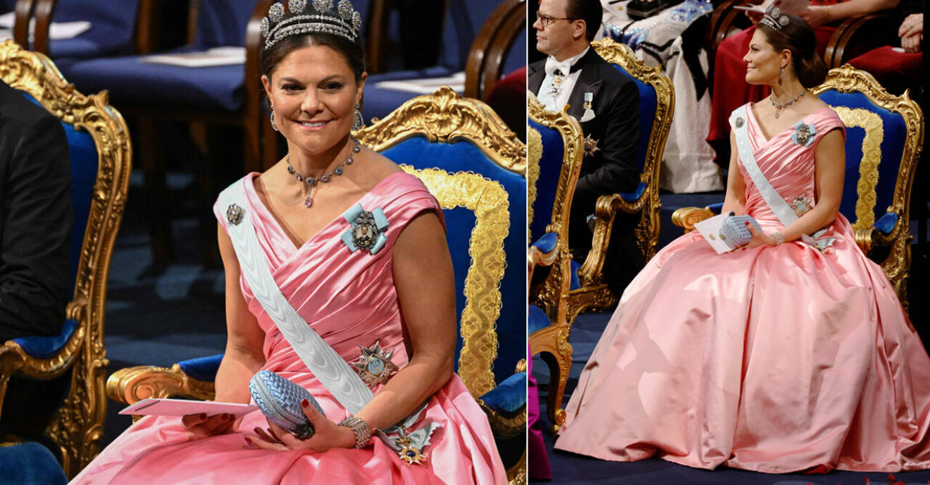 Kronprinsessan Victoria på Nobel 2022