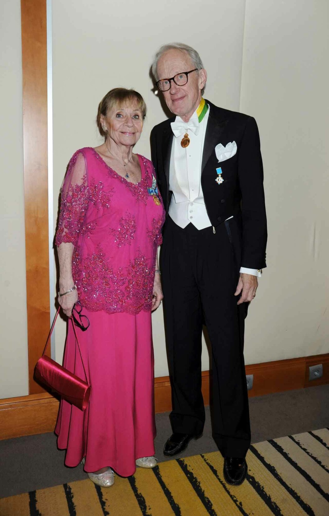 Grevinnan Monica Bonde med Björn Tarras-Wahlberg. Grevinnan Monica Bonde med Björn Tarras-Wahlberg.
