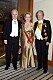 Kammarherre Christer Lignell med Guatemalas respektive Gabons honorärkonsul, Margareta Eidensten och Jan Hartzell.
