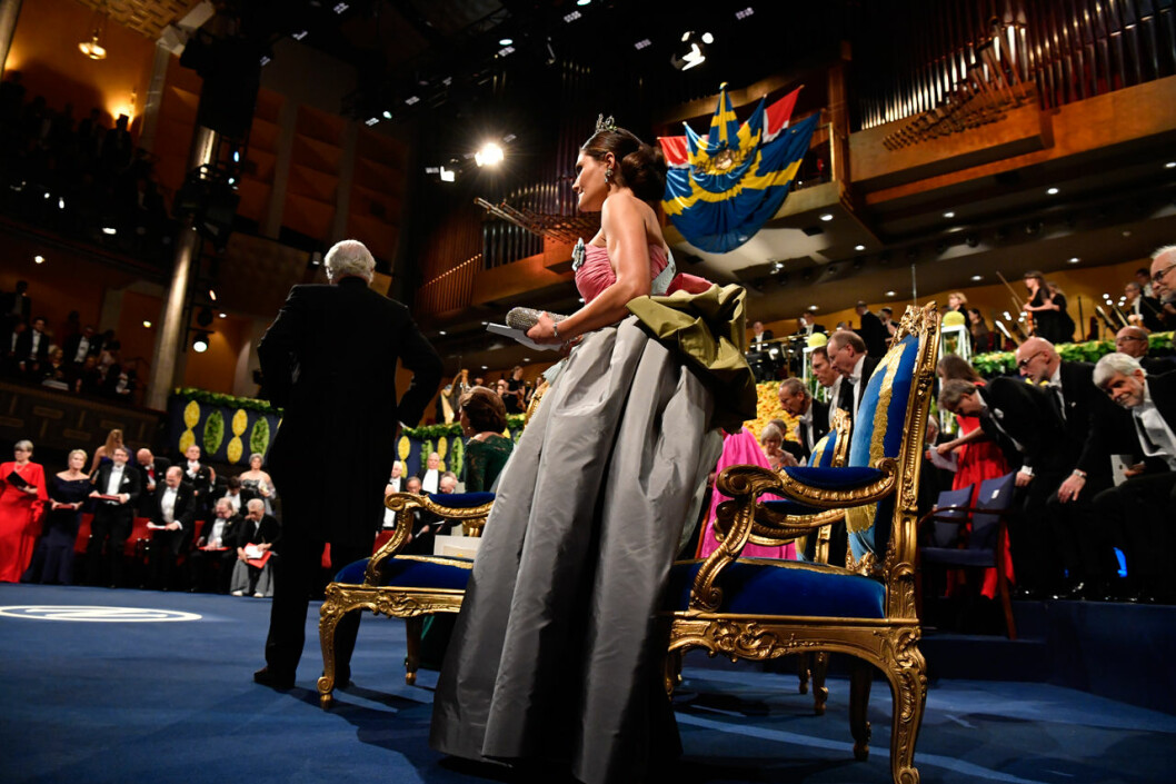 Kronprinsessan Victoria Nobelprisutdelningen Konserthuset