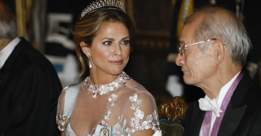 Prinsessan Madeleine var senast med på Nobel 2019, alltså tre år sedan.