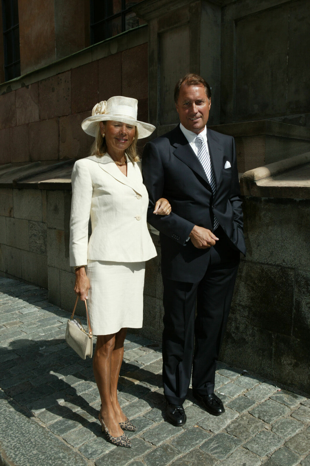 Agneta Kreuger gick på bröllop med sin Lars Abrahamsson. Agneta Kreuger med Lars Abrahamsson