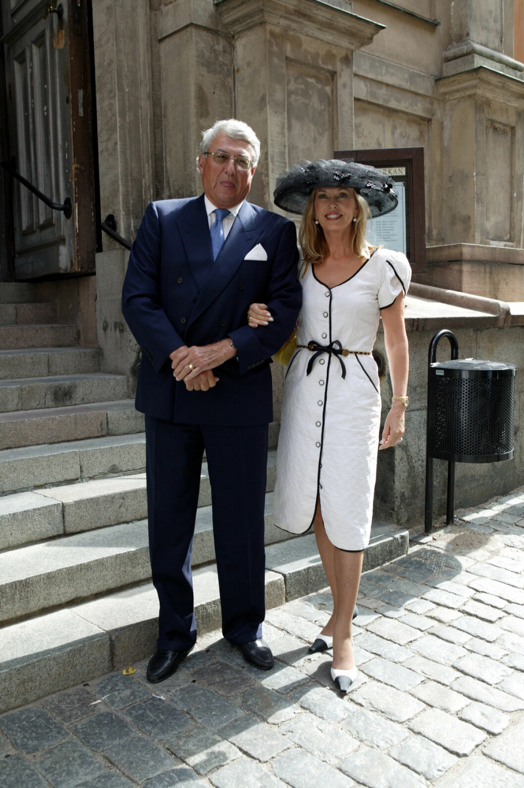 Sympatiskt styrelseproffs: Harry Faulkner med hustrun Katharina. Harry Faulkner med hustrun Katharina