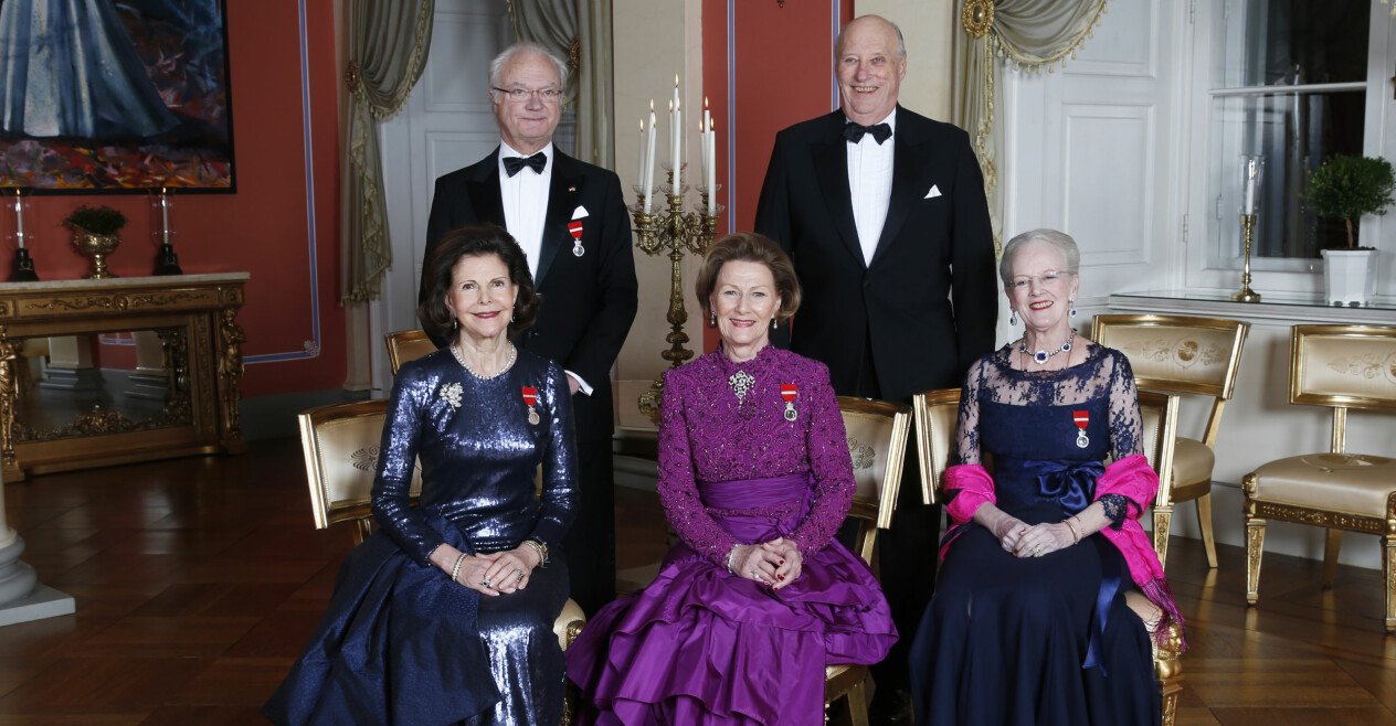 Kungen Drottning Silvia Kung Harald Drottning Sonja Drottning Margrethe