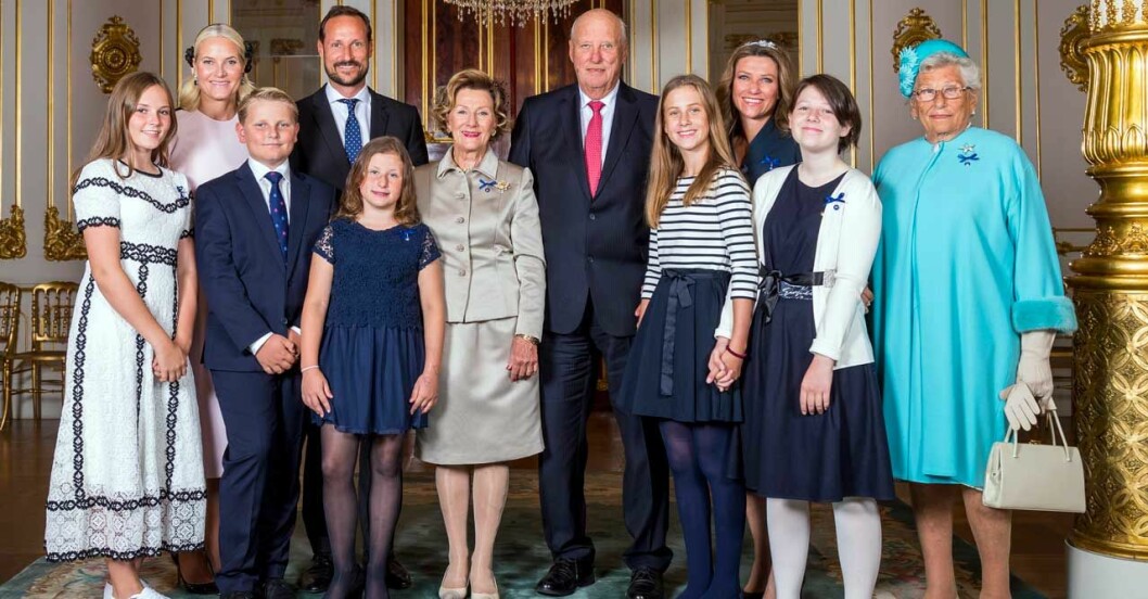 Norska kungafamiljen