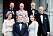 Hela kronprinsfamiljen med kungaparet samlad till prinsessan Ingrid Alexandras konfirmation, sommaren 2019. 