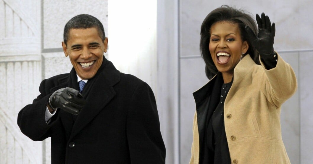 Barack Obama och Michelle Obama