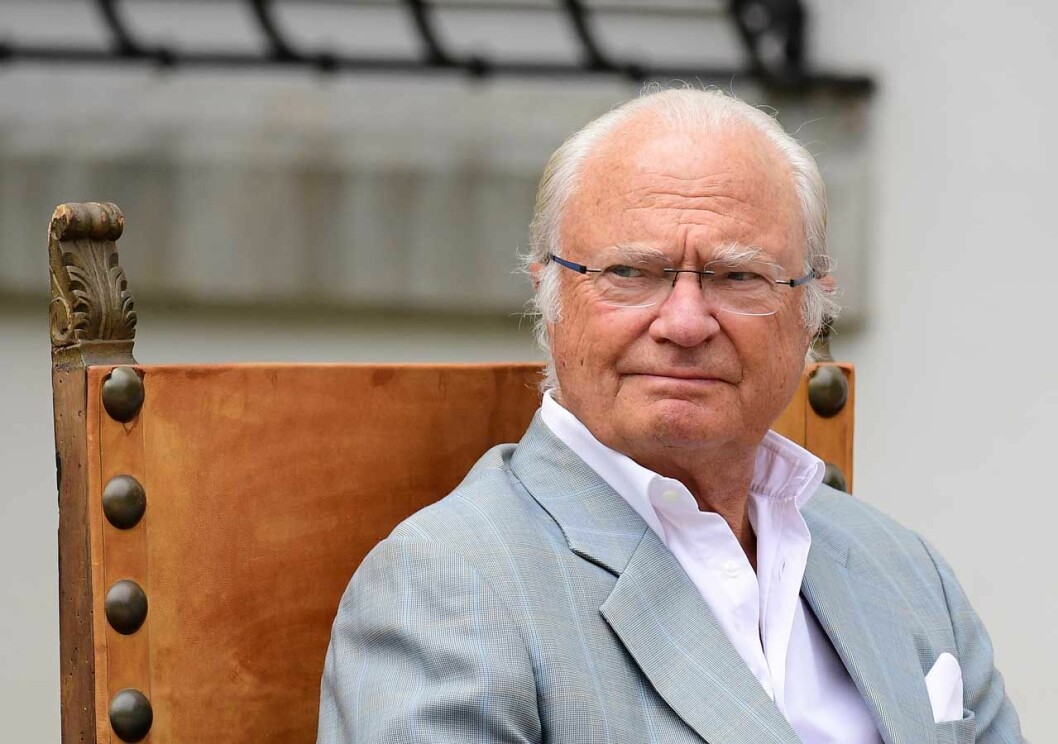 Kungen på Solliden under Årets Ölänning 2019.