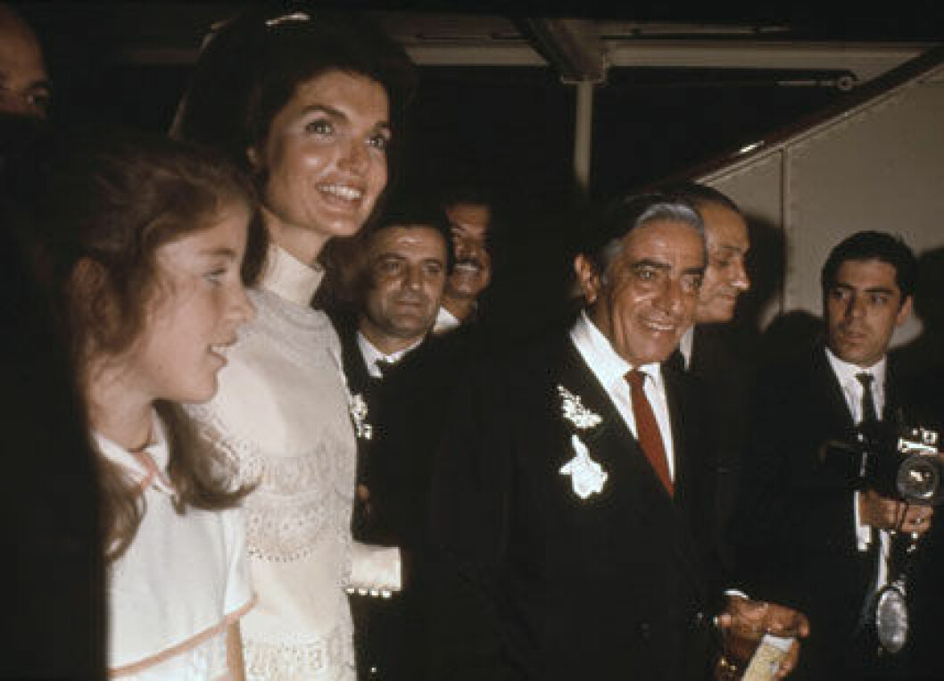 Ari Onassis och jackie Kennedy. Ari Onassis och jackie Kennedy.